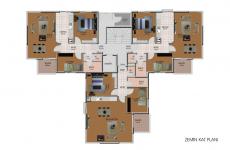 شقق بأسعار معقولة معروضة للبيع في انطاليا قريبة من الغابة  - 8