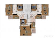 شقق بأسعار معقولة معروضة للبيع في انطاليا قريبة من الغابة  - 9