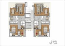 شقق حديثة للبيع في موقع مركزي في انطاليا - 2