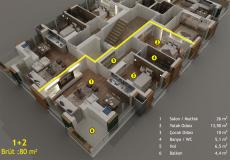 شقق بكوني ألتي في أنطاليا للبيع - 9