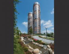 مجمع في الجانب الاوروبي من اسطنبول لديه رؤية بانورامية على البحر والبحيرة. - 6