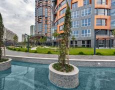 مجمع في الجانب الاوروبي من اسطنبول لديه رؤية بانورامية على البحر والبحيرة. - 14