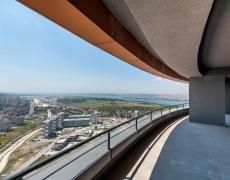 مجمع في الجانب الاوروبي من اسطنبول لديه رؤية بانورامية على البحر والبحيرة. - 21