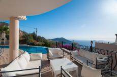 فيلا فاخرة و مفروشة مع اطلالة بحرية خلابة في كالكان تركيا - 10