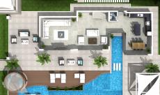 فيلا مجهزة بالكامل في منطقة كالكان السياحية في تركيا - 2